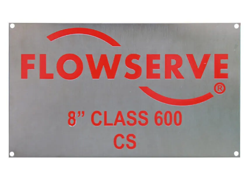 Flowserve Nameplates